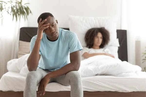 Man upset about ED symptoms SCOTLAND