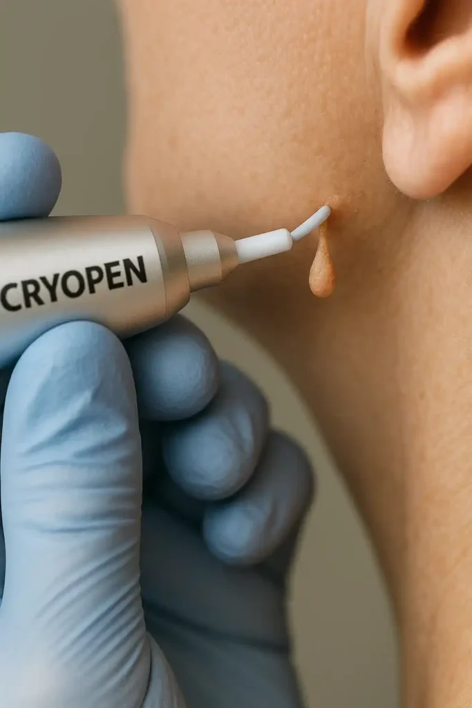 Cryopen for skin tags removal SCOTLAND speak to our team today!