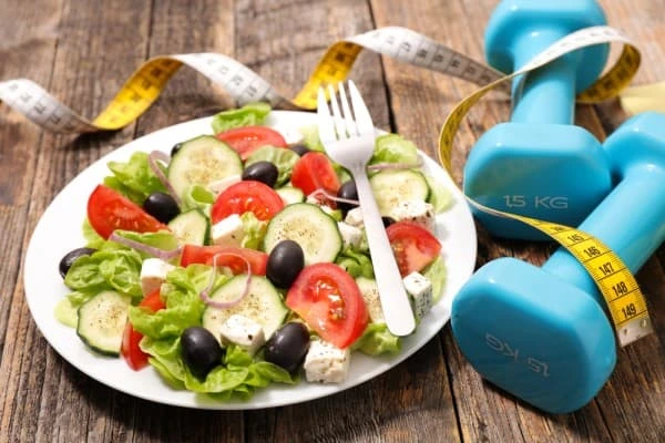 Example of good diet and exercise SCOTLAND
