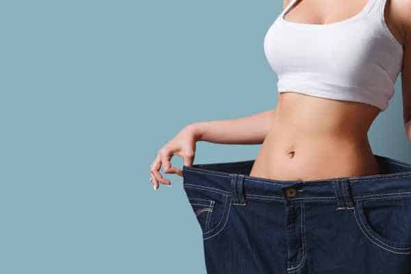 woman after fat reduction treatment SCOTLAND