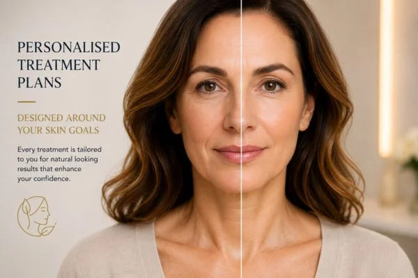 Before and after results of Collagen Lift Therapy SCOTLAND